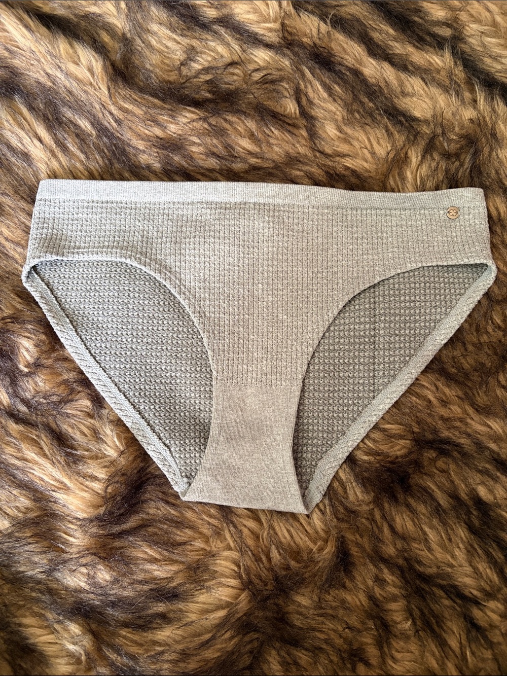 Lucky Brand Gray Waffle Knit Texture Underwear Size XL